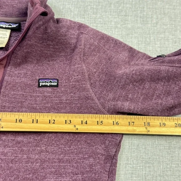 Patagonia 1/4 Zip Fleece Better Sweater Womens XS Purple Pullover Outdoor - Picture 5 of 10
